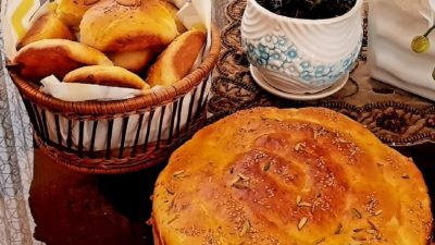 طرز تهیه نان پدفته کرمانی - تور کرمان